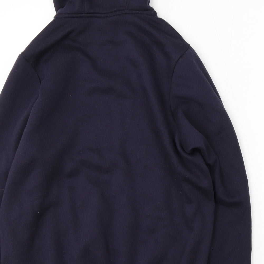 Slazenger Mens Blue Polyester Pullover Hoodie Size XS