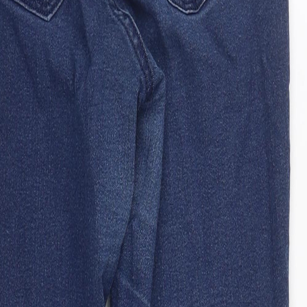 Preworn Womens Blue Cotton Jegging Jeans Size 10 L27 in Regular