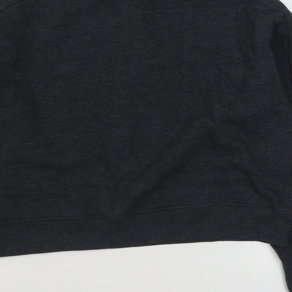 Forvever 21 Womens Grey Cotton Pullover Sweatshirt Size M Pullover