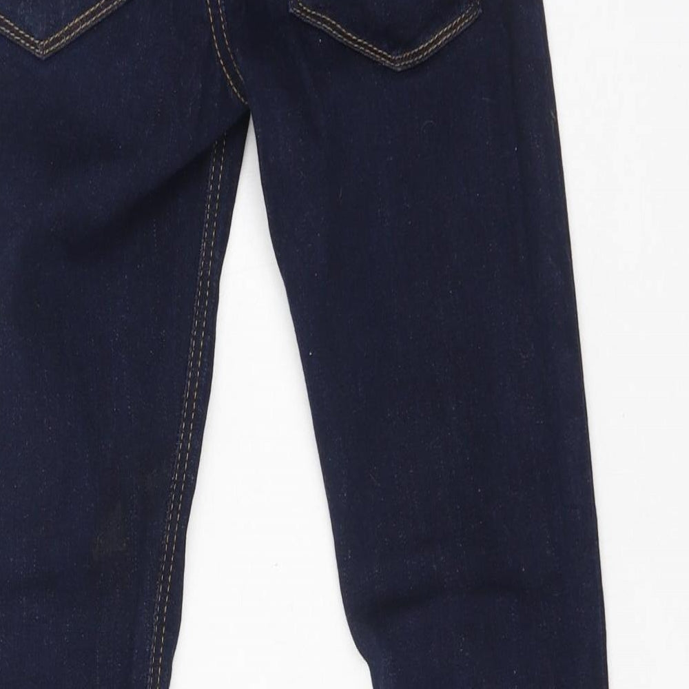 NEXT Girls Blue Cotton Jegging Jeans Size 9 Months Regular