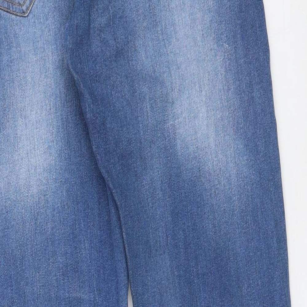 Heritage outfiters Womens Blue Cotton Skinny Jeans Size 36 L32 in Regular