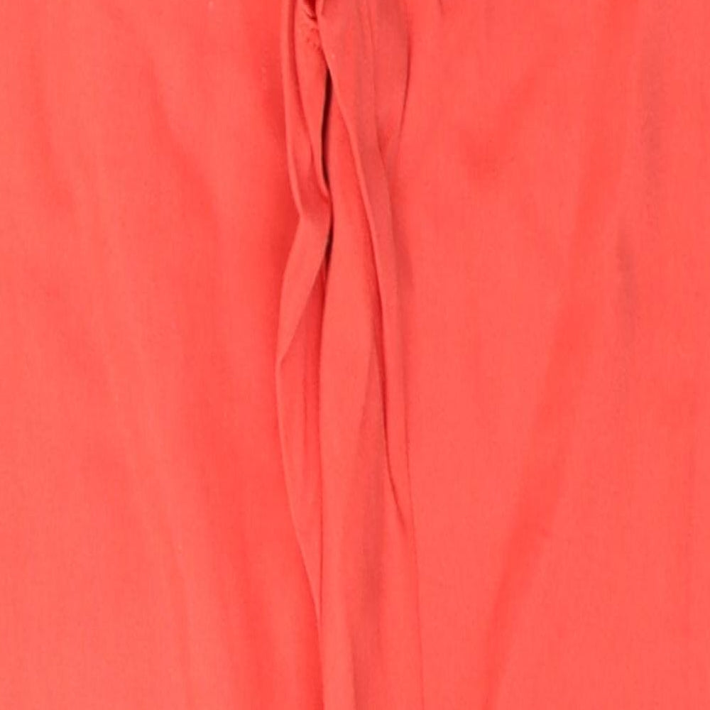 Marks & Spencer Womens Red Cotton Jegging Jeans Size 8 L29 in Regular Button