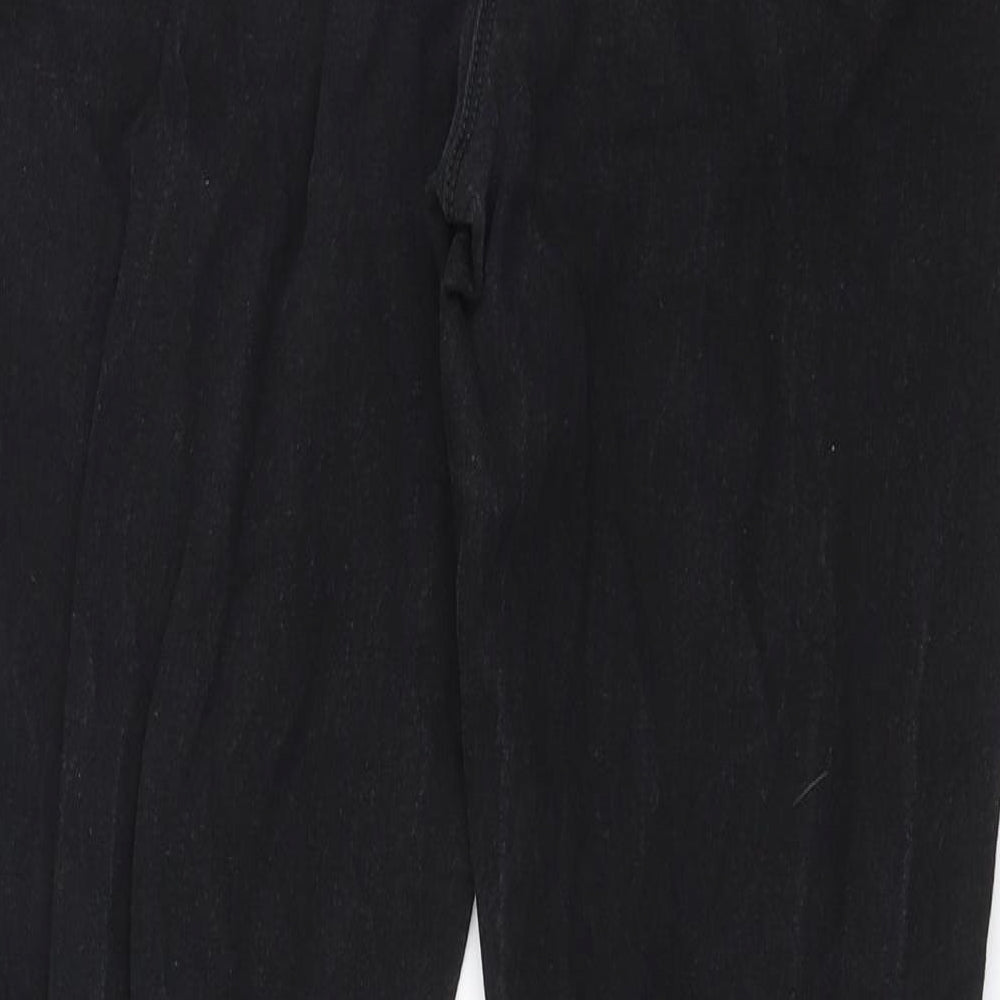 Studio Womens Black Cotton Jegging Jeans Size 12 L28 in Slim