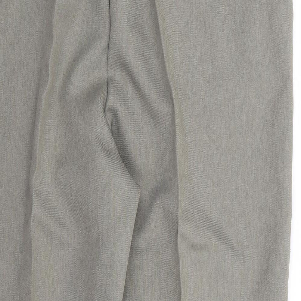 Saira of Manchester Womens Green Polyester Trousers Size 20 L26 in Regular