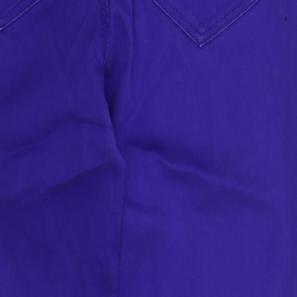 RW & Co Womens Blue Cotton Skinny Jeans Size 30 in L22 in Regular Button