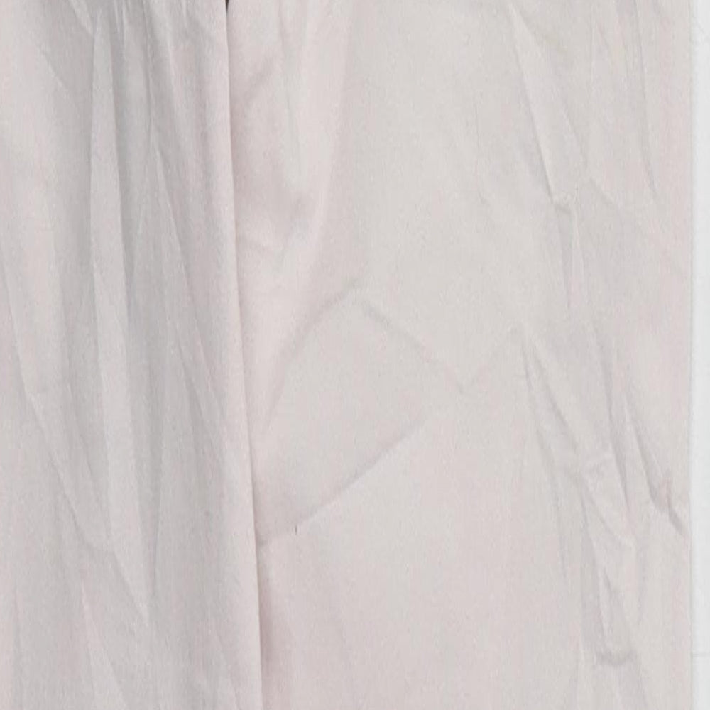 Mohito Womens Pink Cotton Skinny Jeans Size 24 in L28 in Regular Button