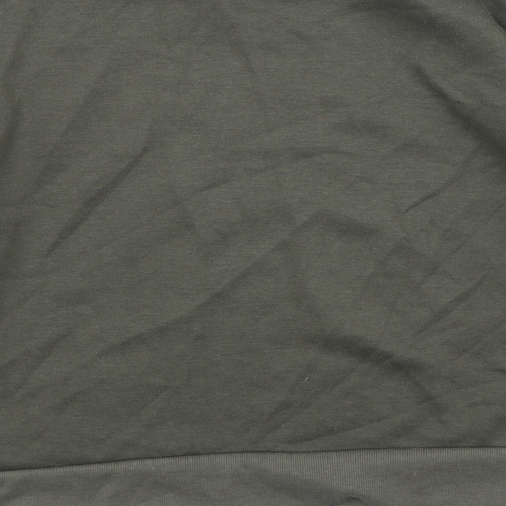 Primark Womens Green Cotton Pullover Sweatshirt Size S