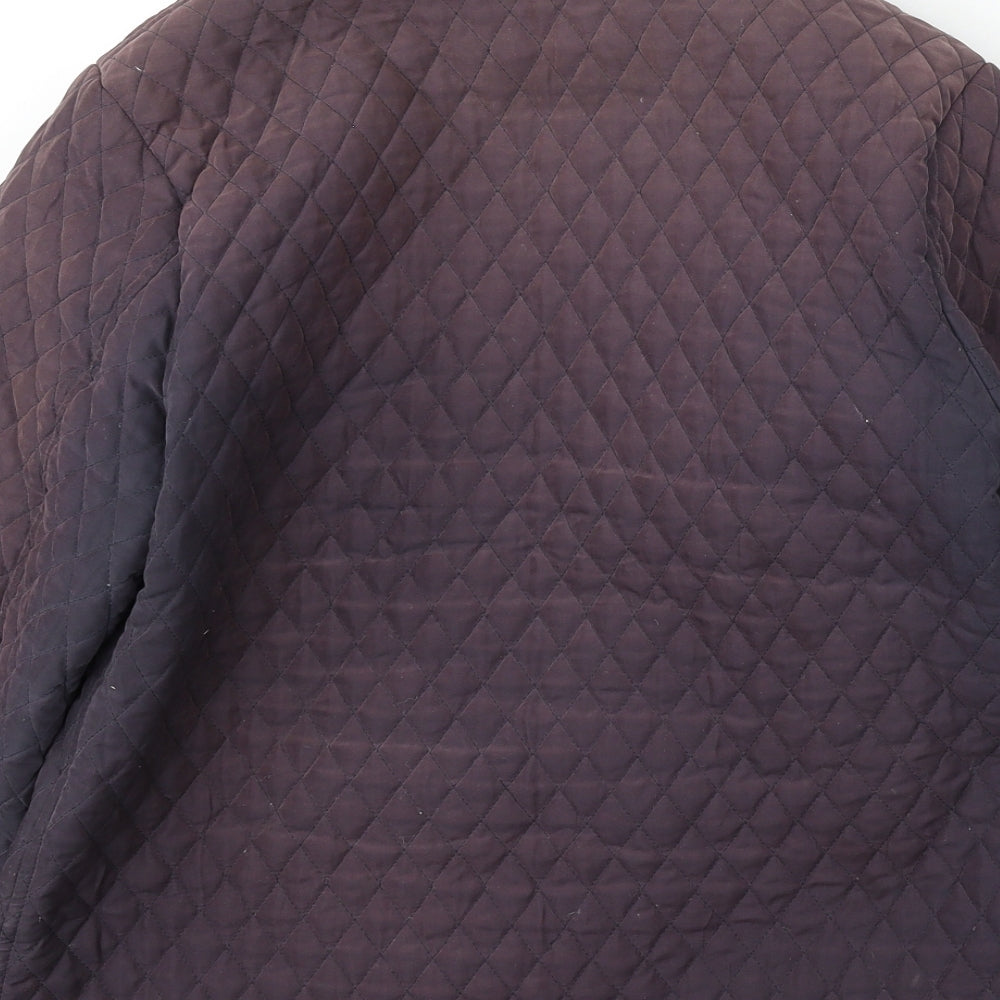 Oxford Blue Womens Blue Jacket Size M Zip