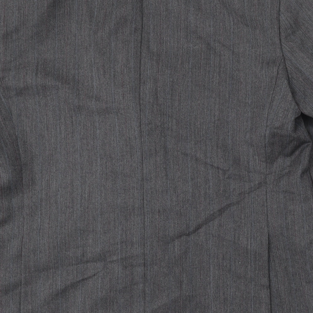 Marks & Spencer Mens Grey Wool Jacket Suit Size 44