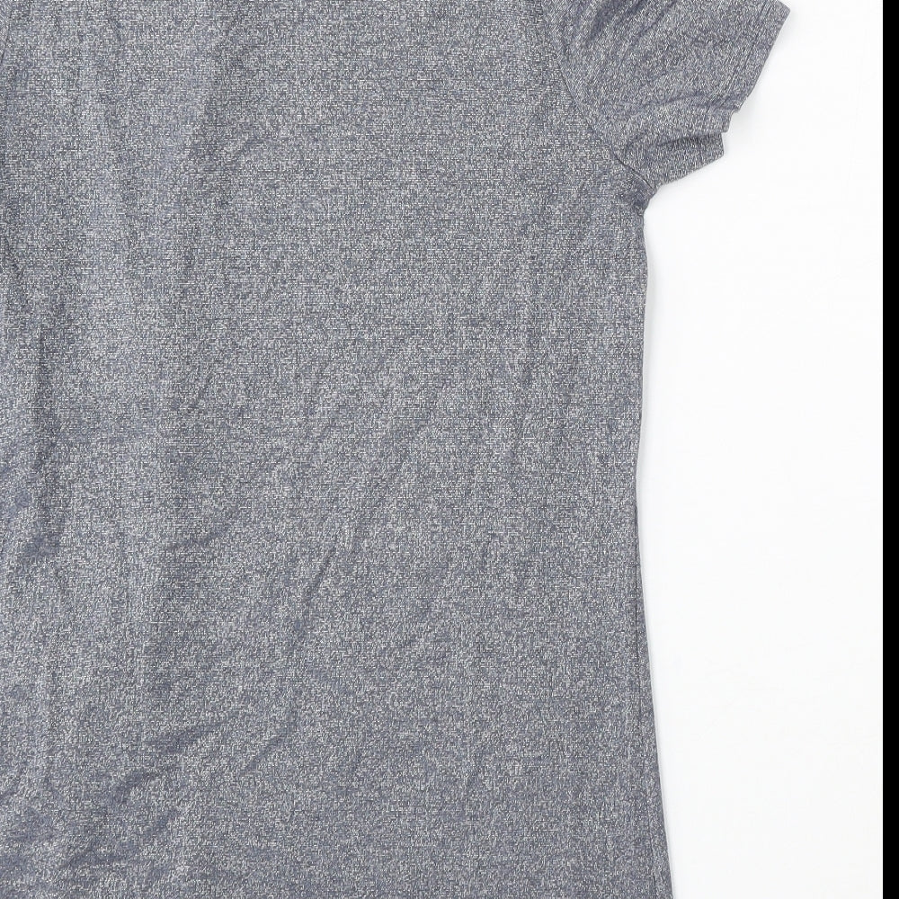 NEXT Womens Blue Round Neck Viscose Pullover Jumper Size 10
