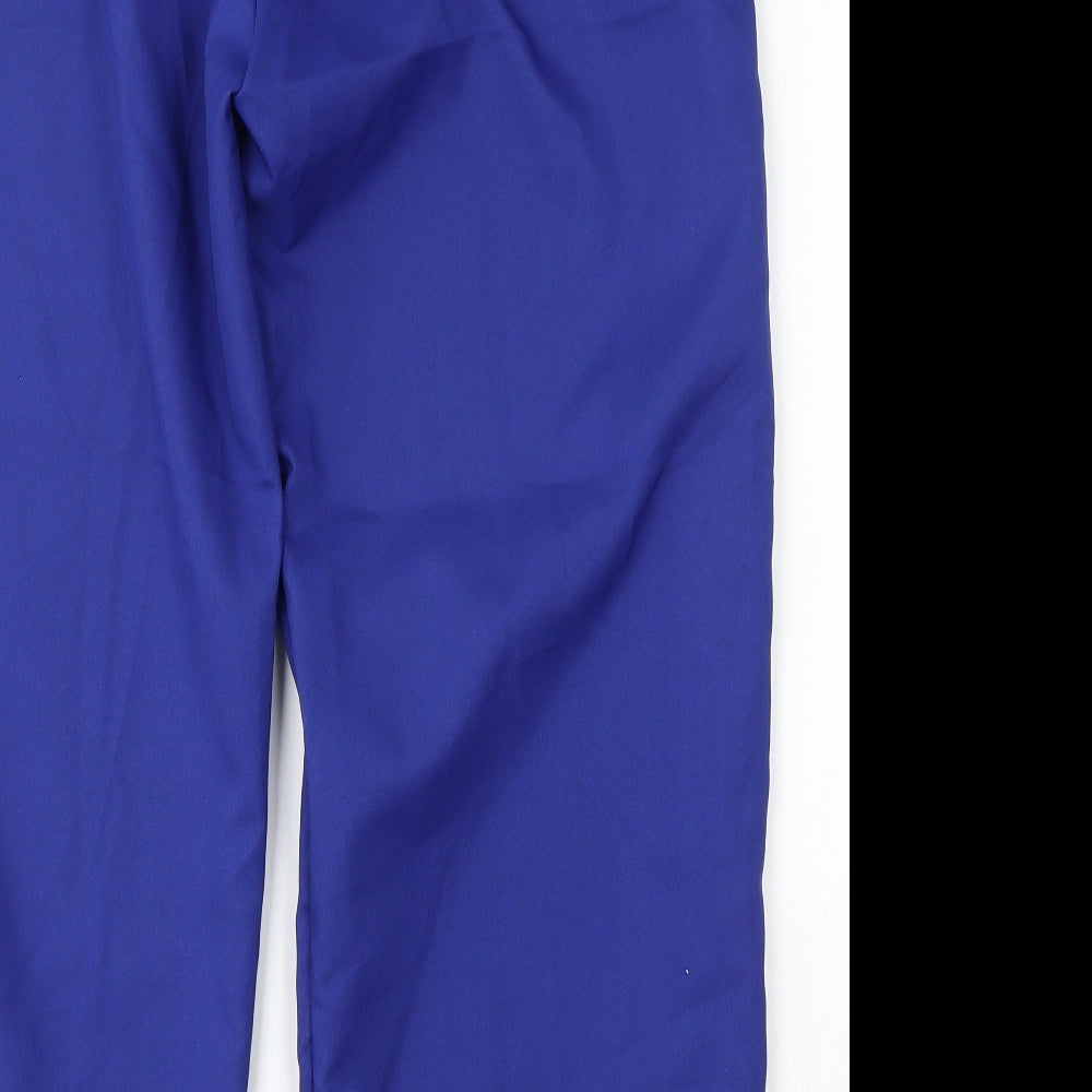 Orion Costumes Mens Blue Polyester Trousers Size XL L28 in Regular