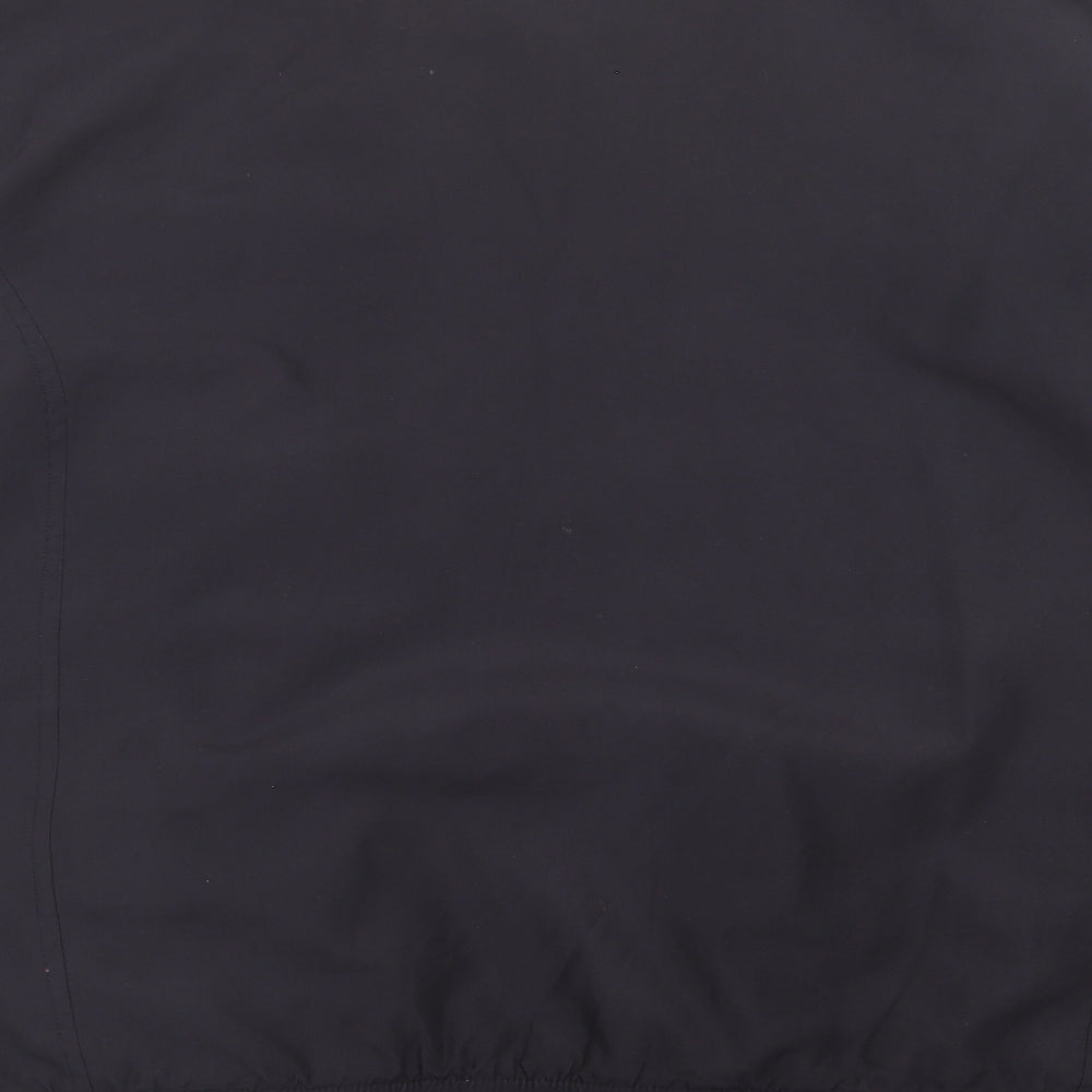 Aspen & Court Mens Black Bomber Jacket Jacket Size XL Zip