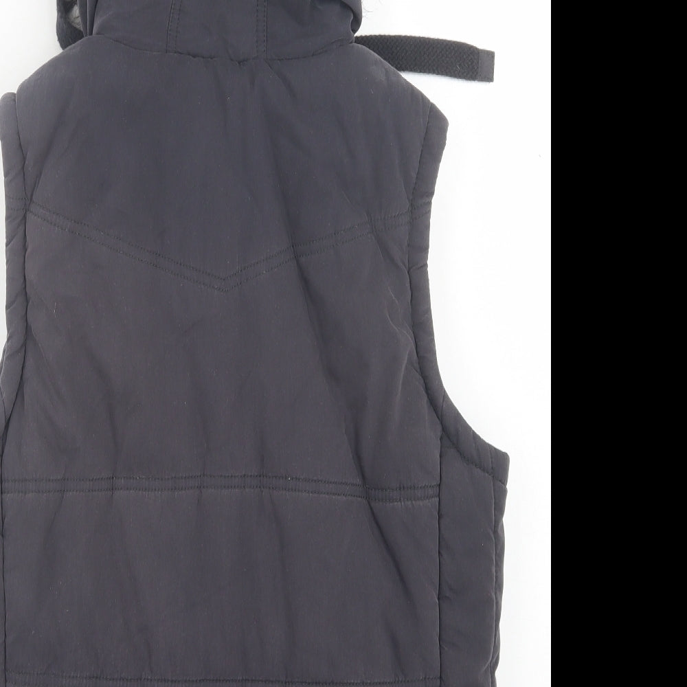 Indigo Womens Blue Gilet Jacket Size 12 Zip