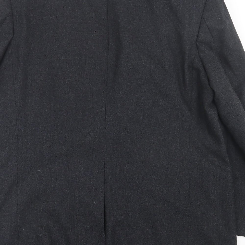 Marks & Spencer Mens Blue Polyester Jacket Suit Jacket Size 38