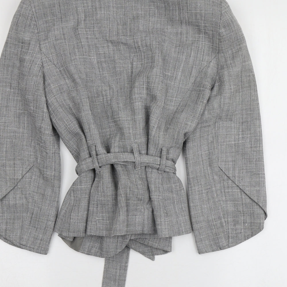 Evie Collection Womens Grey Jacket Size 14