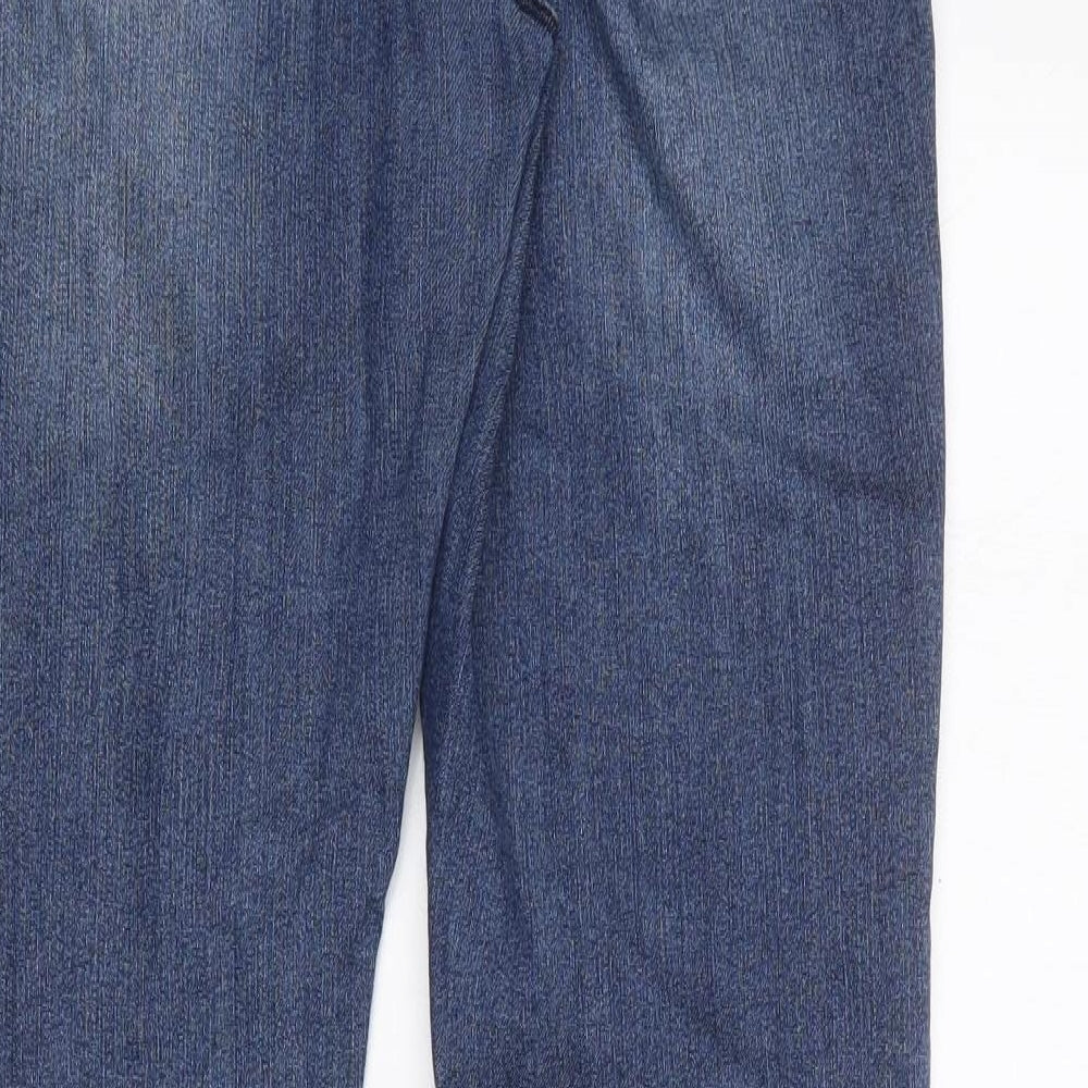 Blue Spice Womens Blue Cotton Skinny Jeans Size 28 in L30 in Regular