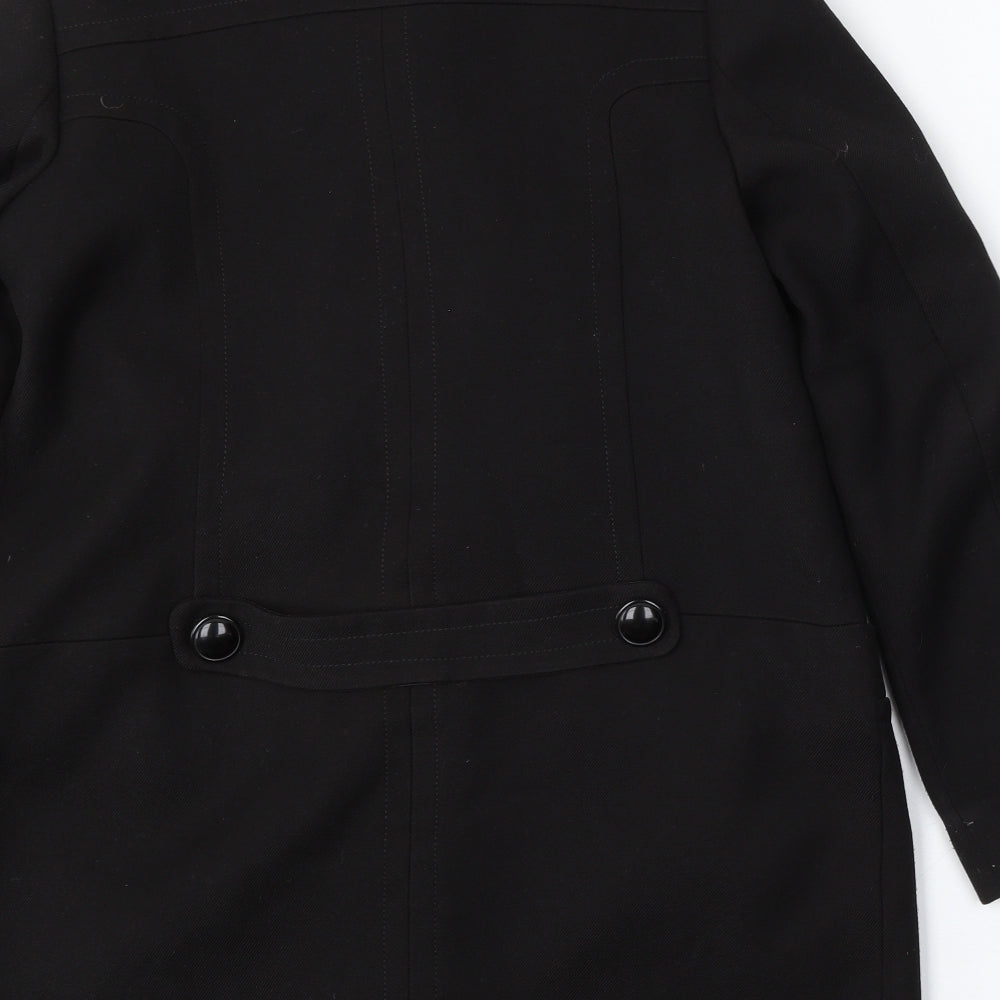 NEXT Womens Black Jacket Size 10 Button