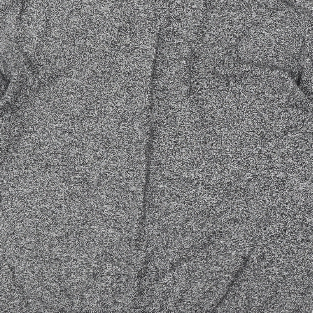 Topman Womens Grey Round Neck Cotton Pullover Jumper Size S