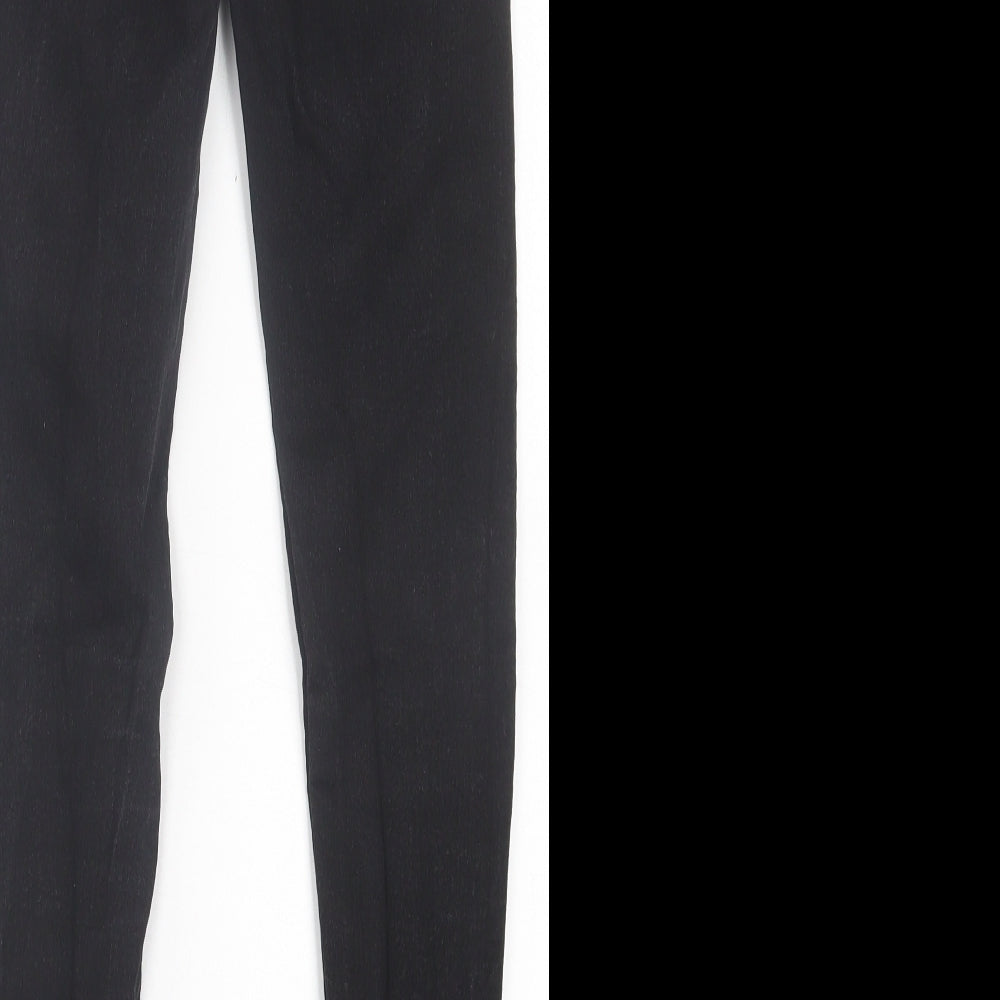 365 denim Womens Black Cotton Jegging Trousers Size 10 L26 in Regular