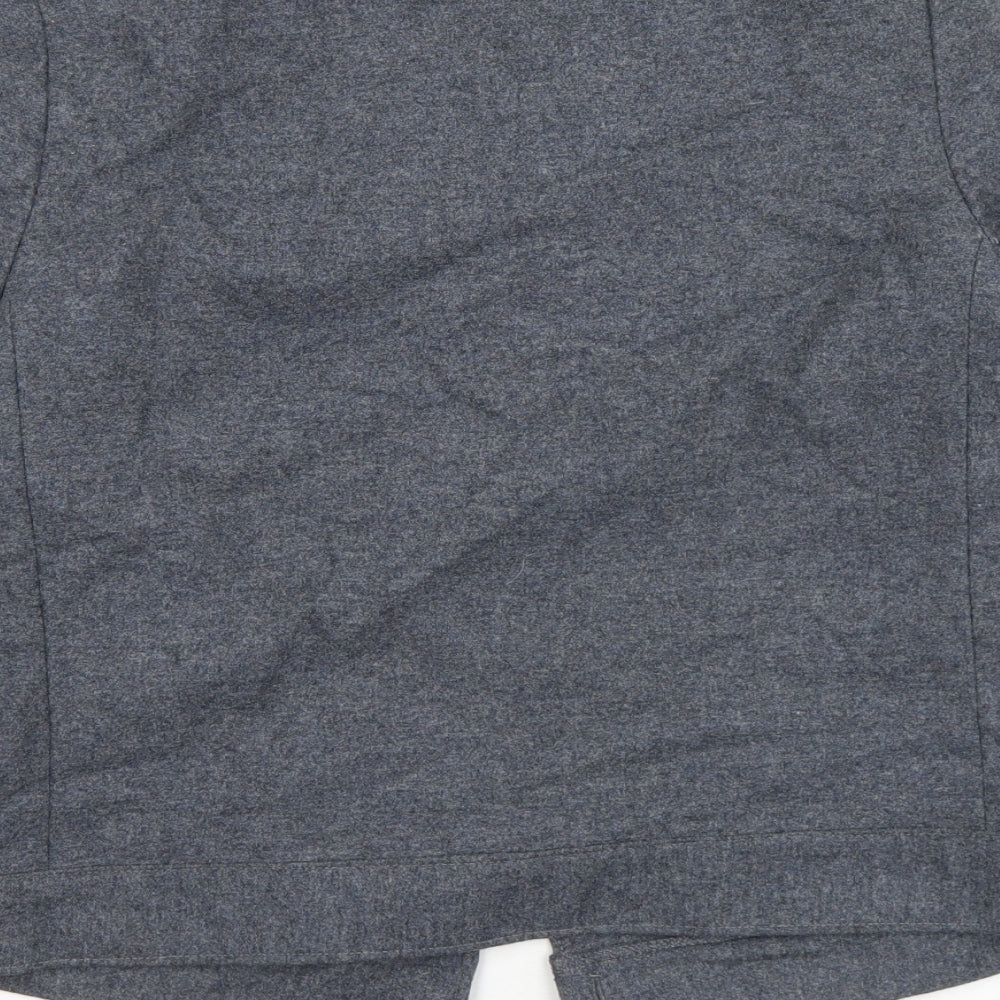 Preworn Womens Grey Jacket Size M Button