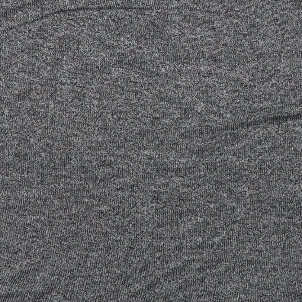 Zara Womens Grey Round Neck Polyester Pullover Jumper Size M