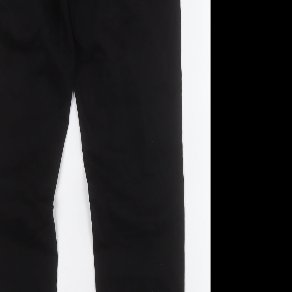 Remus Uomo Jeans Womens Black Cotton Straight Jeans Size 32 L30 in Regular