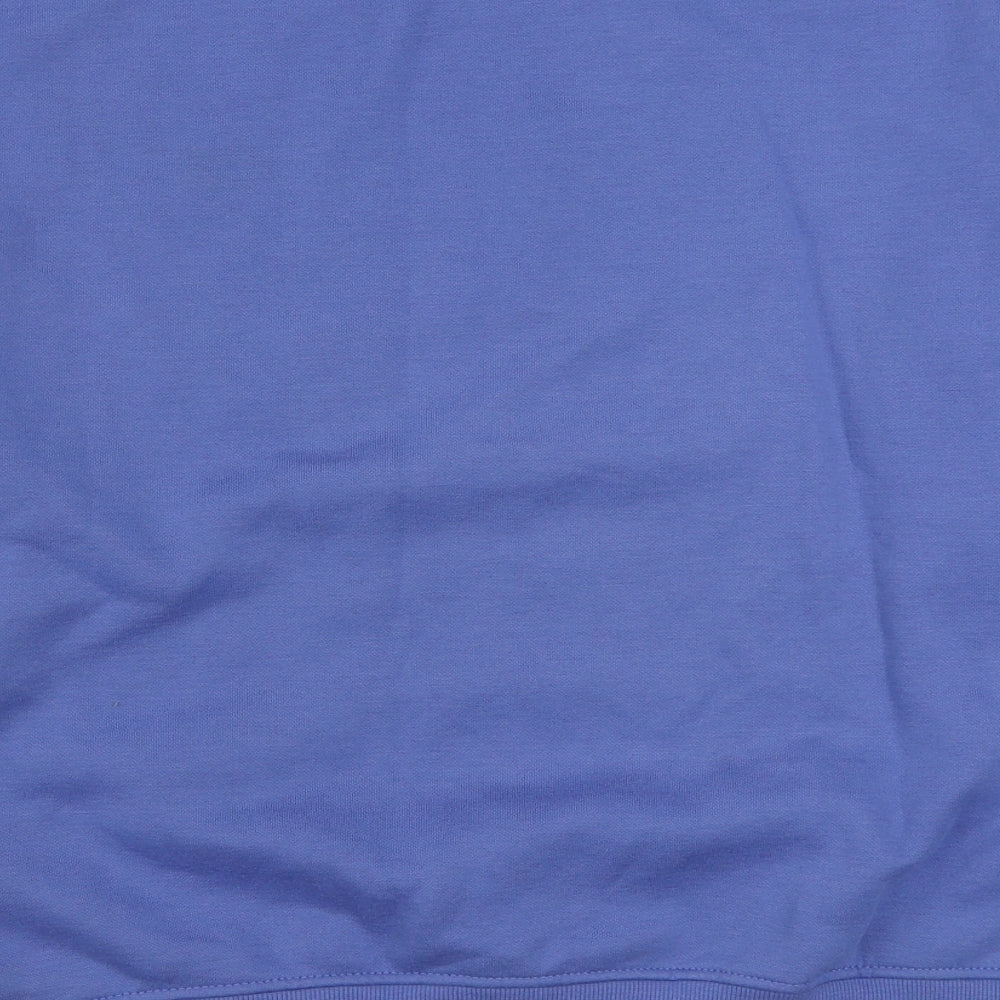 Primark Womens Blue Cotton Pullover Sweatshirt Size S Pullover