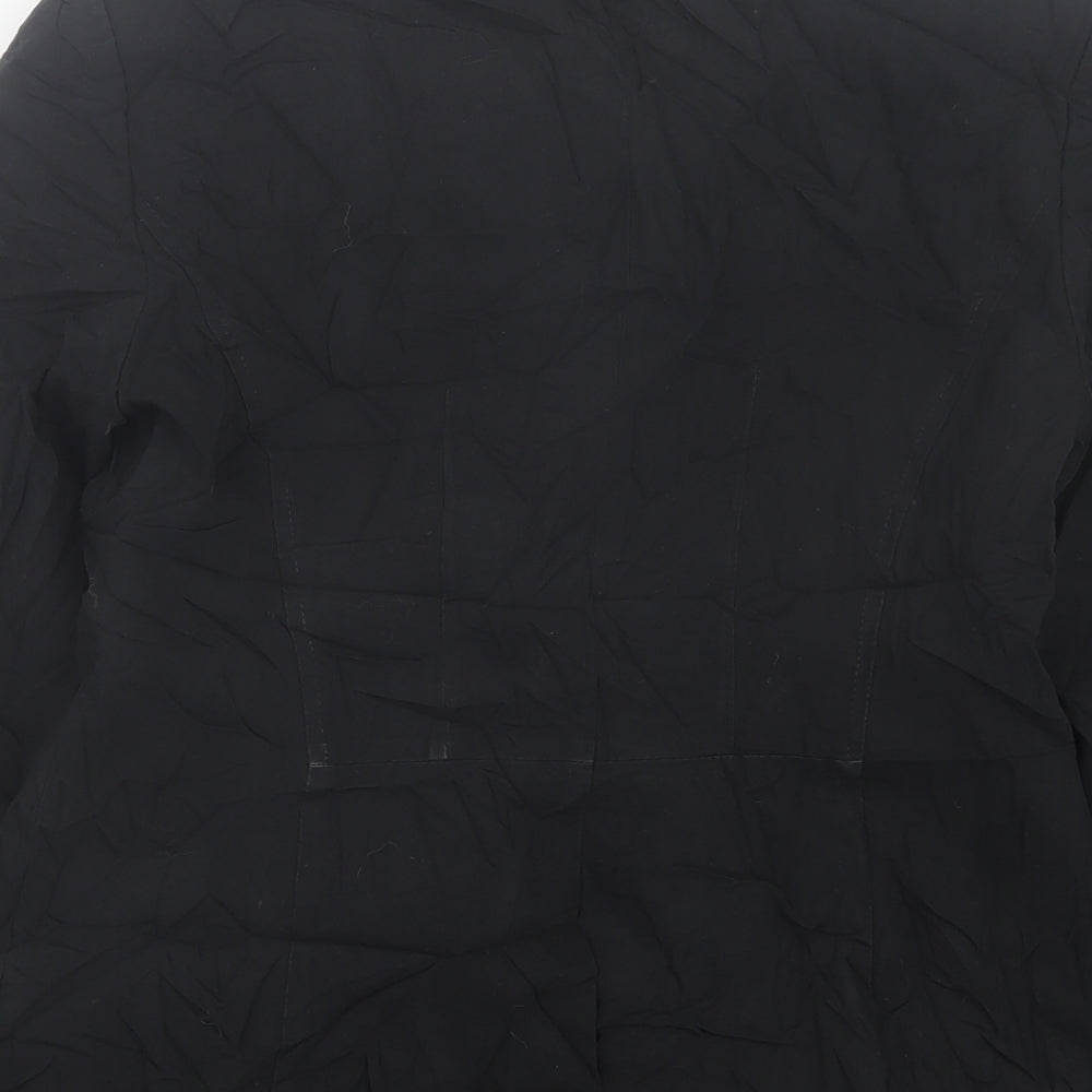 NEXT Womens Black Jacket Blazer Size 10 Button