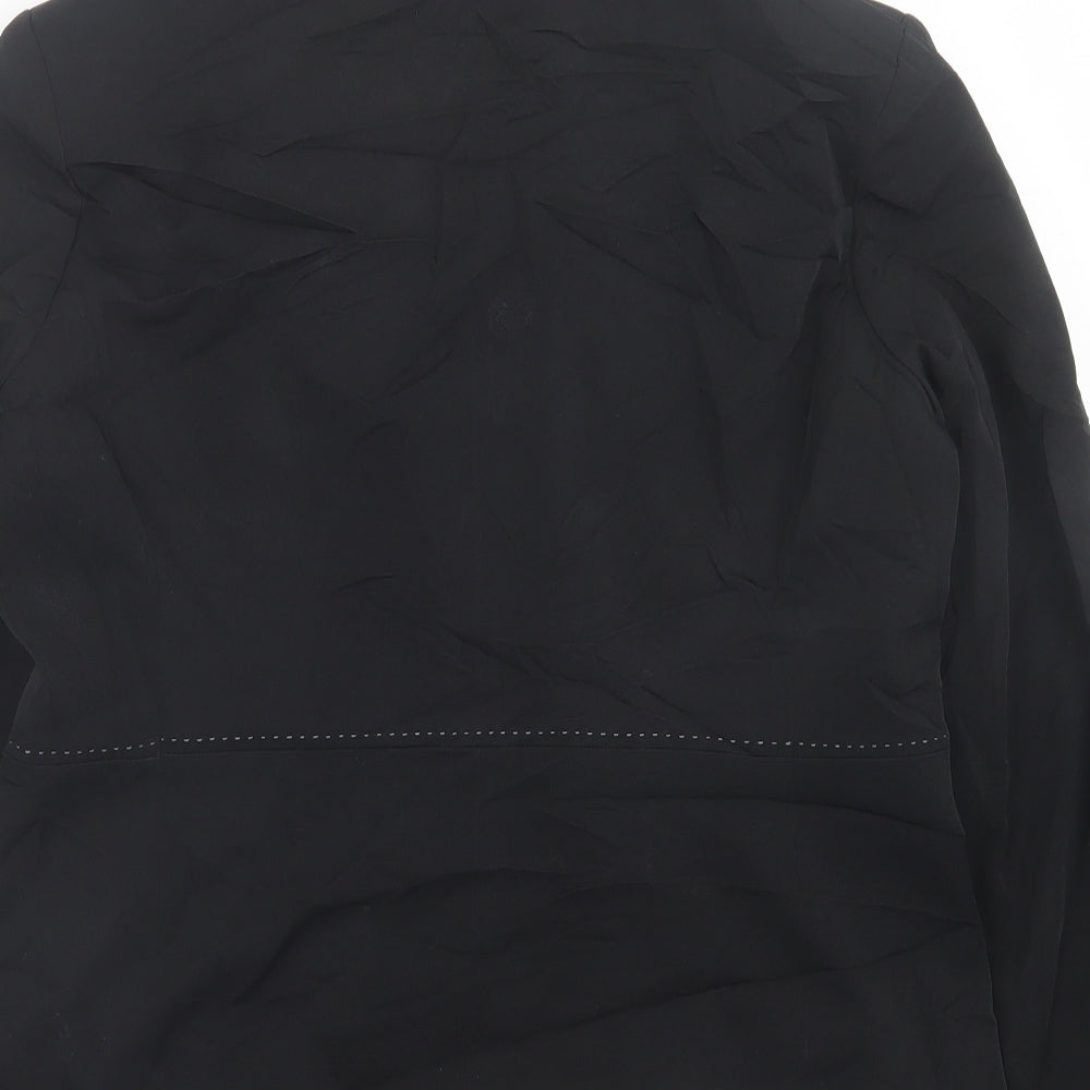 Atmosphere Womens Black Jacket Blazer Size 14 Button