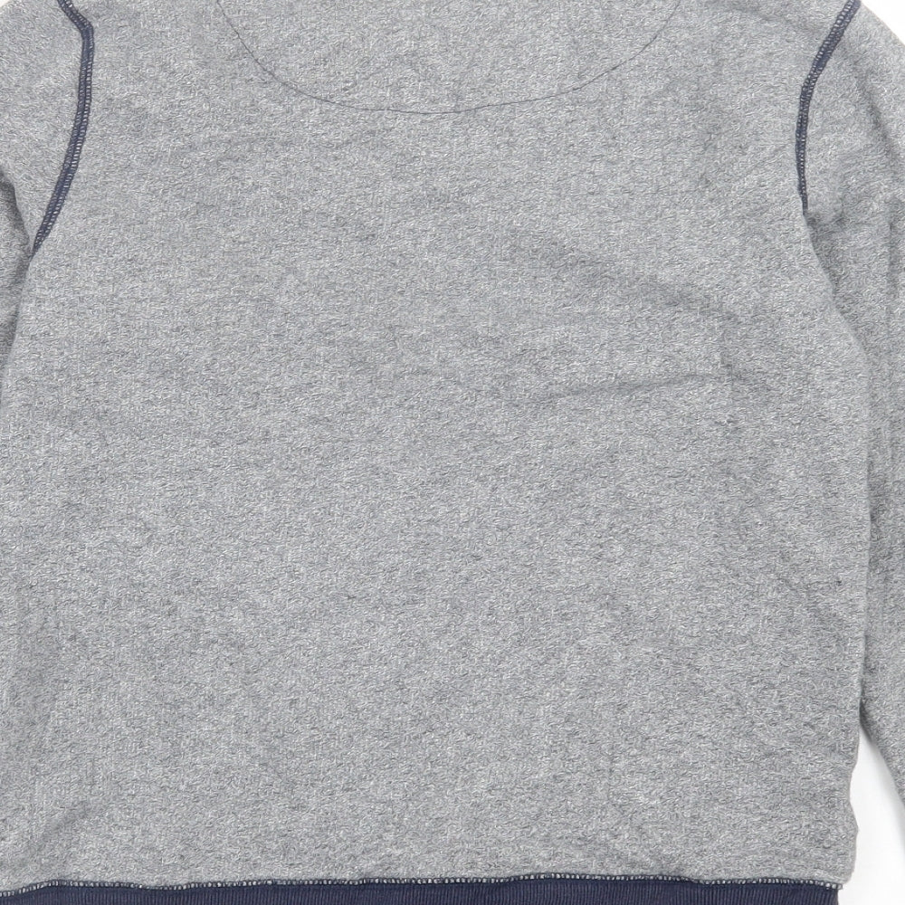 Johnnie B Boys Grey Cotton Pullover Sweatshirt Size 11-12 Years Pullover