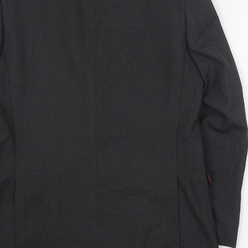 Marks & Spencer Mens Grey Polyester Jacket Suit Jacket Size L