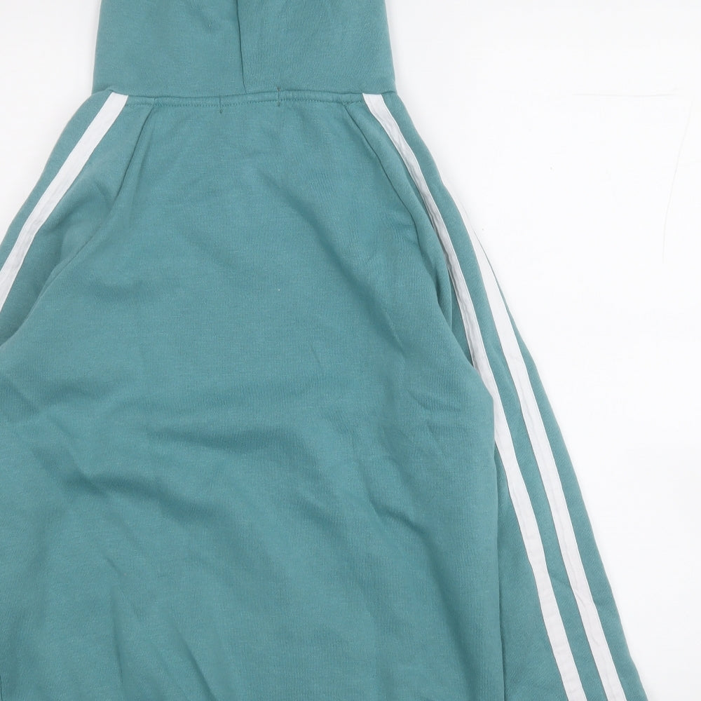 Studio Womens Green Polyester Pullover Hoodie Size 8 - One of a kind