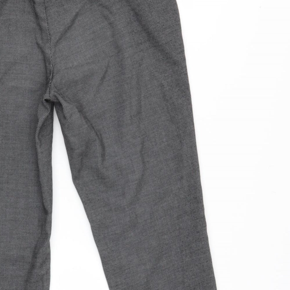 United Colors of Benetton Boys Grey Viscose Chino Trousers L26 in Regular