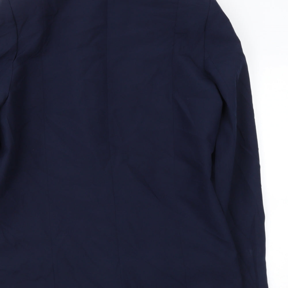 Gabriella vicenga Womens Blue Jacket Blazer Size 10