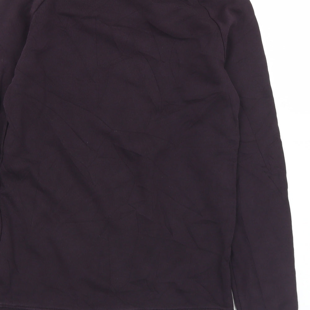 ASOS Mens Black Cotton Pullover Sweatshirt Size XS