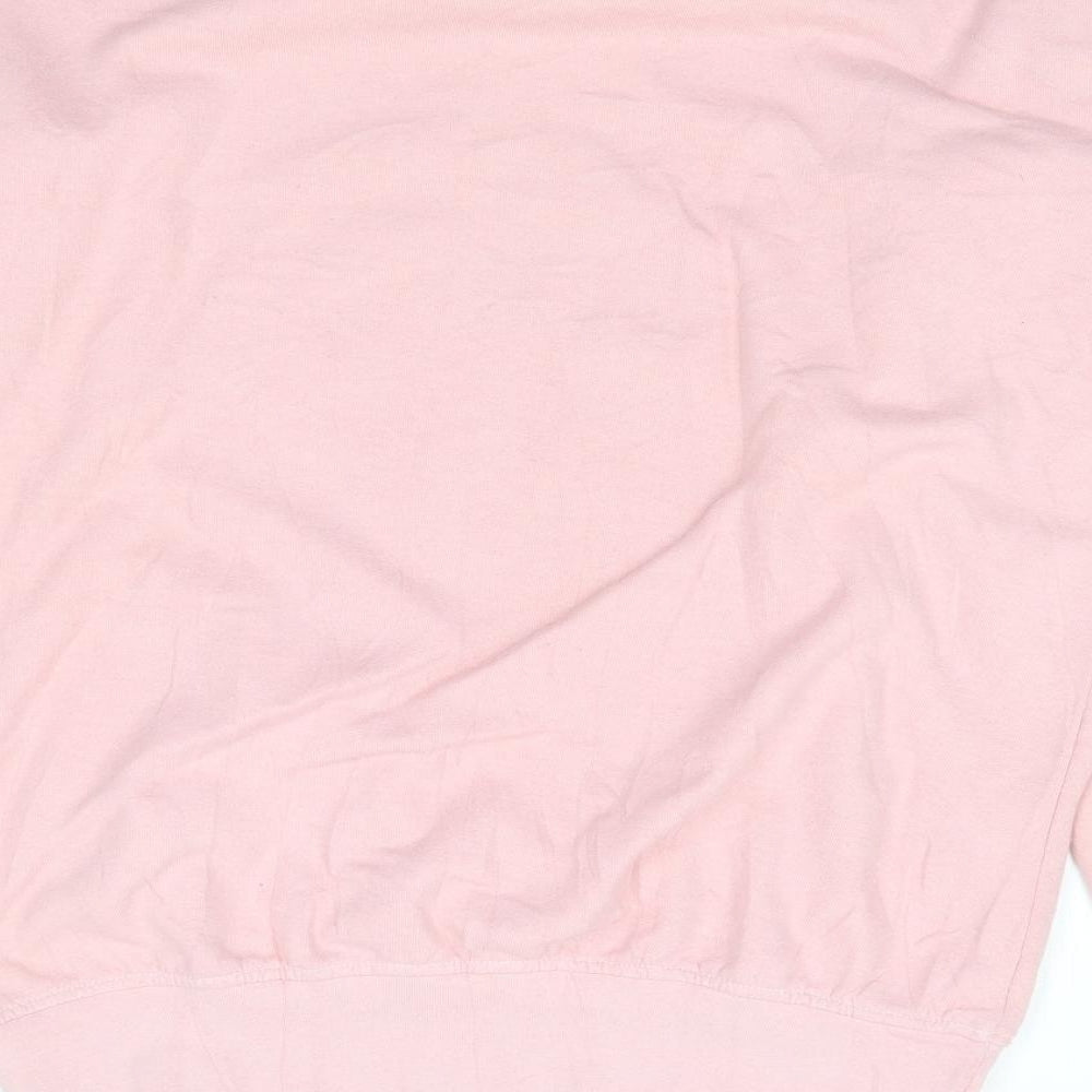 Wizarding World Womens Pink Cotton Pullover Sweatshirt Size S Pullover - Harry Potter