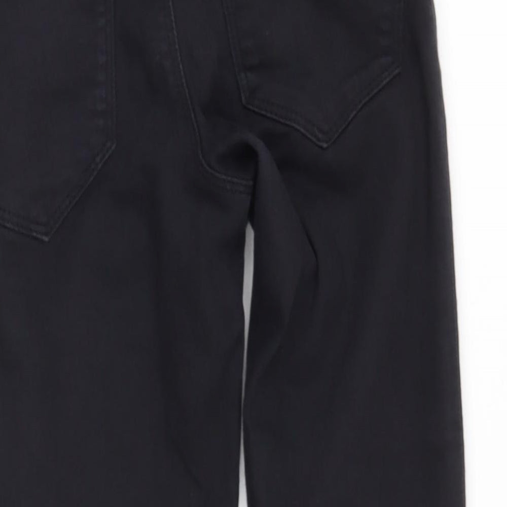 Zara Girls Black Polyester Skinny Jeans Size 9 Months Regular