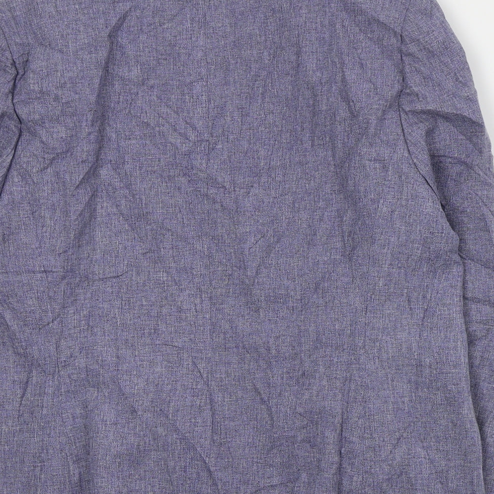 BHS Womens Blue Jacket Size 16 Zip