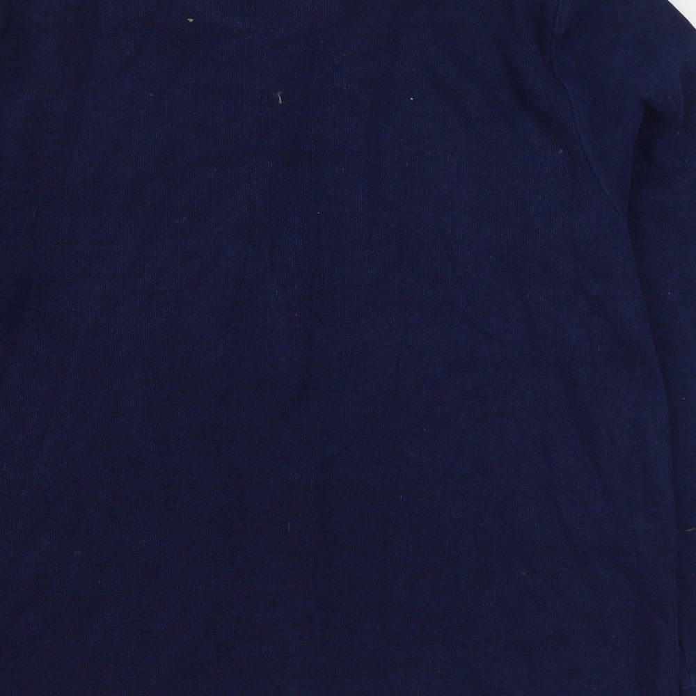 Matalan Mens Blue Polyester Pullover Sweatshirt Size L