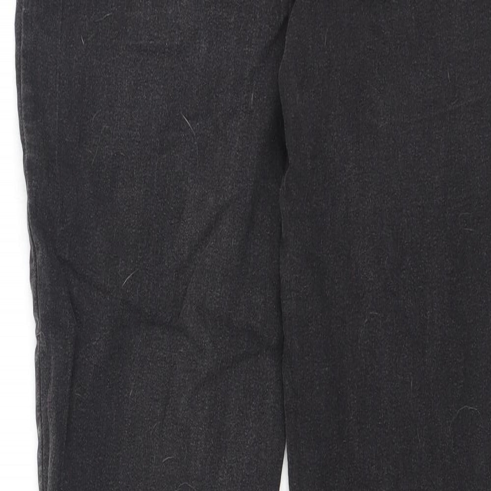 Denim & Co. Womens Black Cotton Skinny Jeans Size 12 L27 in Regular