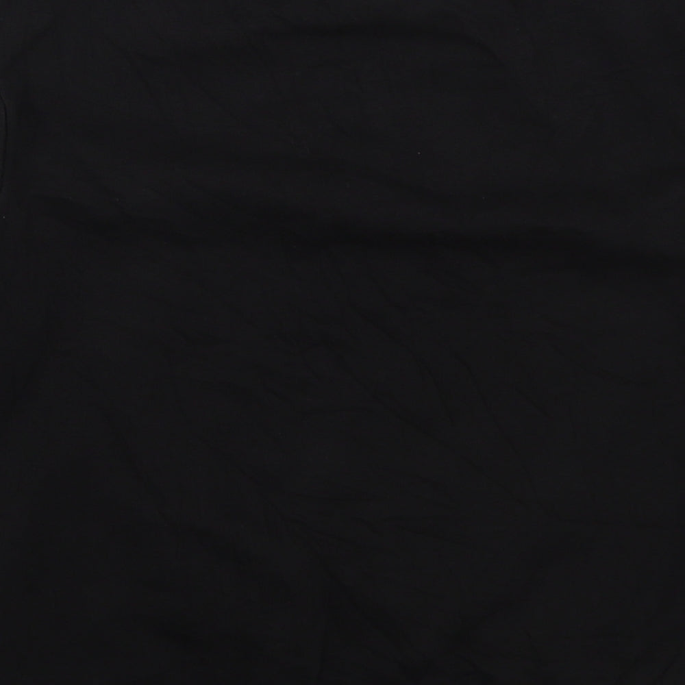 H&M Boys Black Cotton Pullover Sweatshirt Size 9-10 Years Pullover