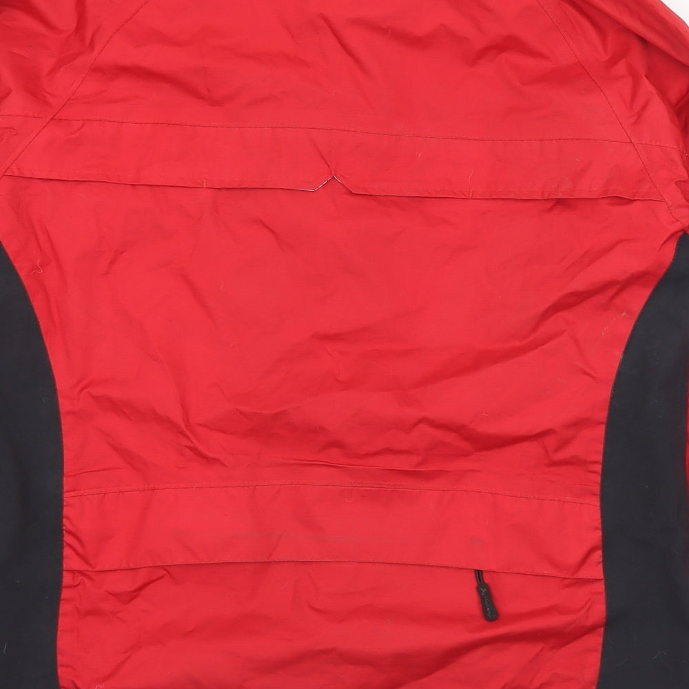 Altura Womens Red Anorak Coat Size 8 Zip
