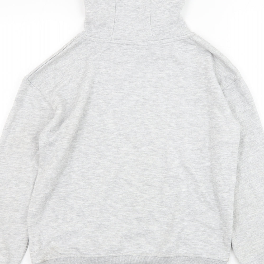Primark Girls Grey Cotton Pullover Hoodie Size 10-11 Years Pullover - California