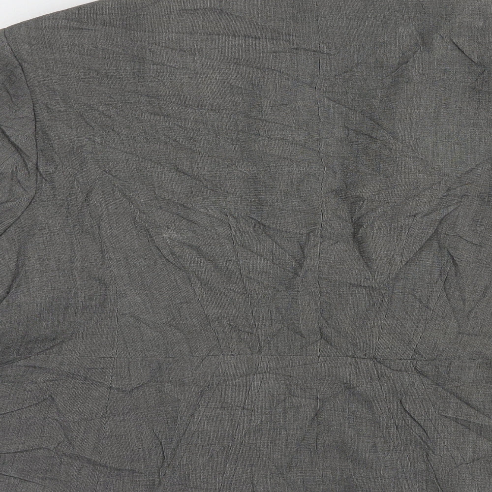 George Womens Grey Jacket Blazer Size 18 Button