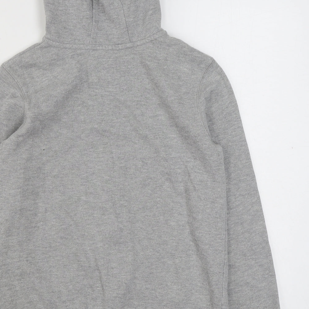 YD Girls Clear Cotton Full Zip Hoodie Size 12-13 Years Zip