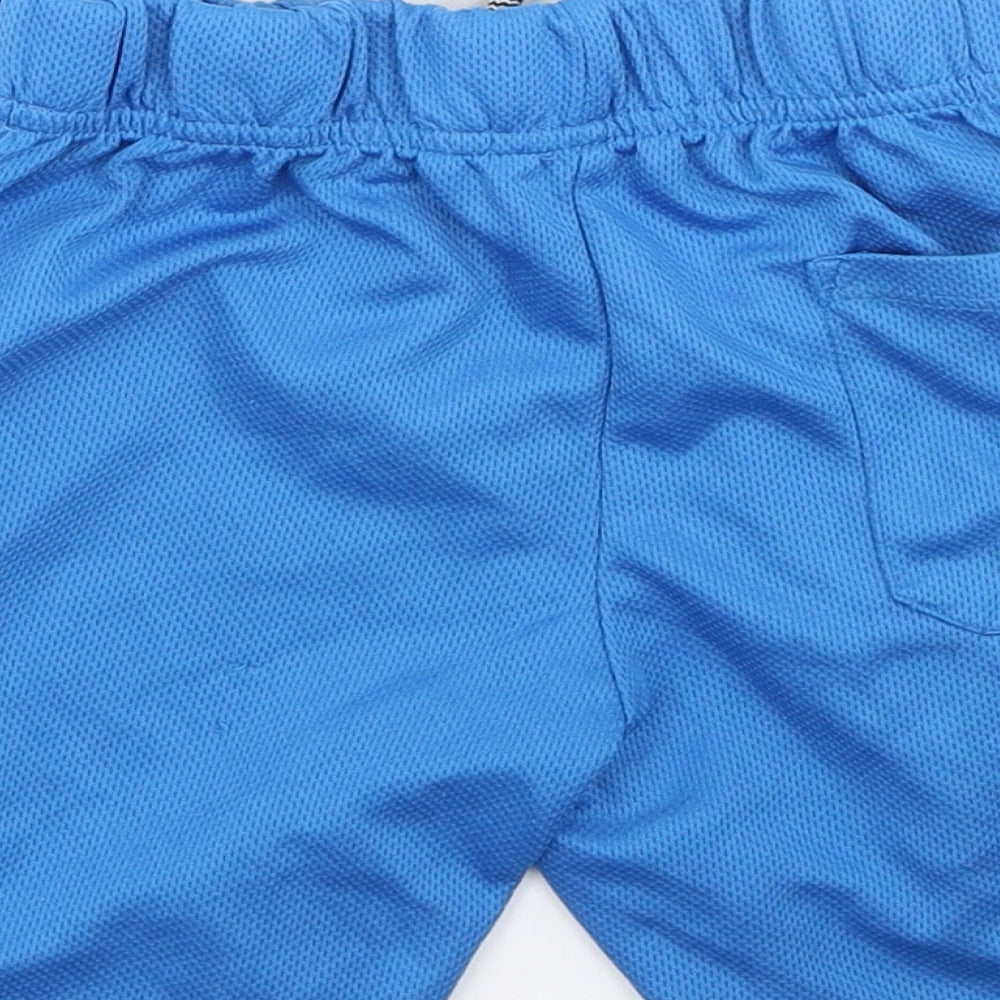 Pep & Co Boys Blue Polyester Sweat Shorts Size 5-6 Years Regular