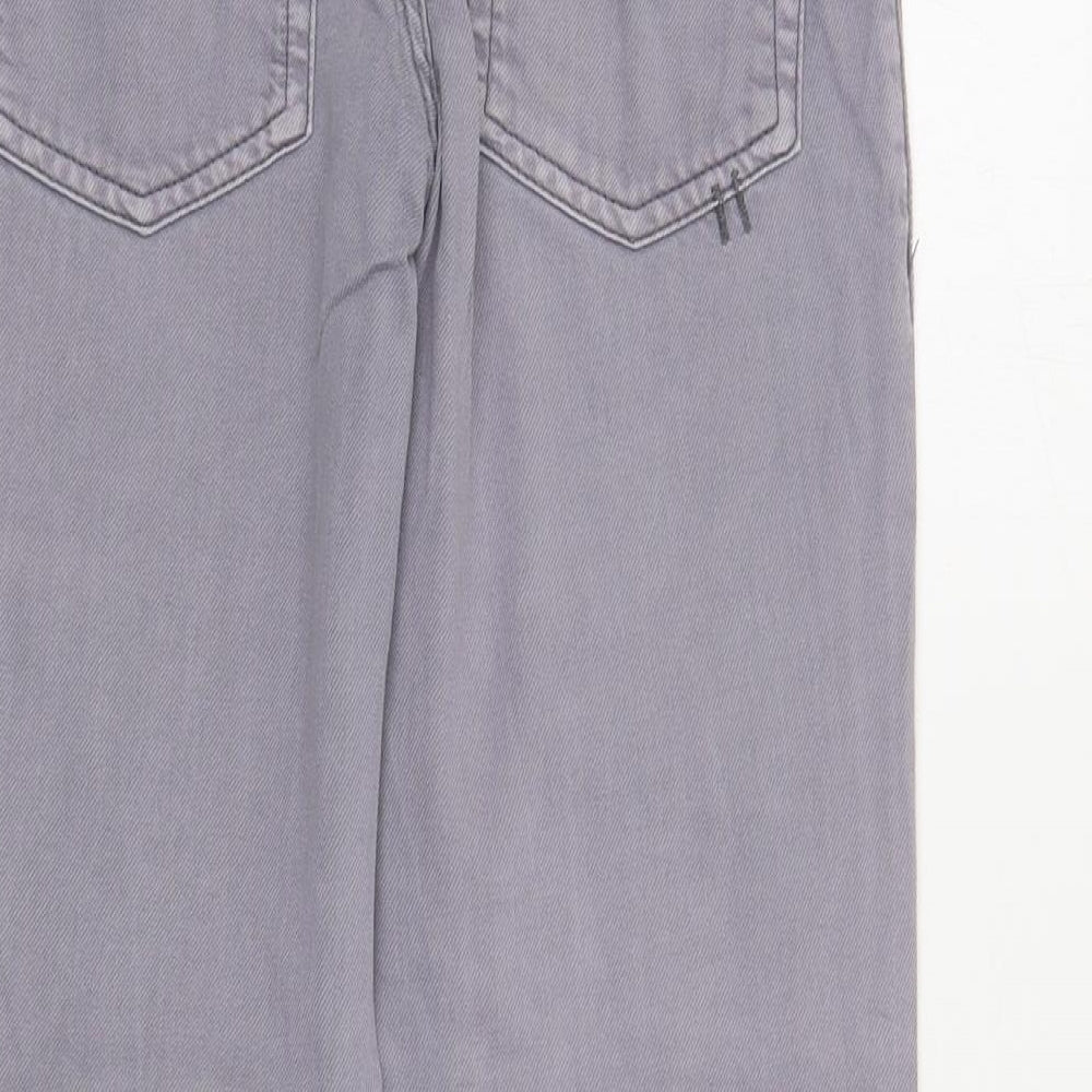 Cherokee Boys Purple Cotton Straight Jeans Size 9-10 Years Regular Zip