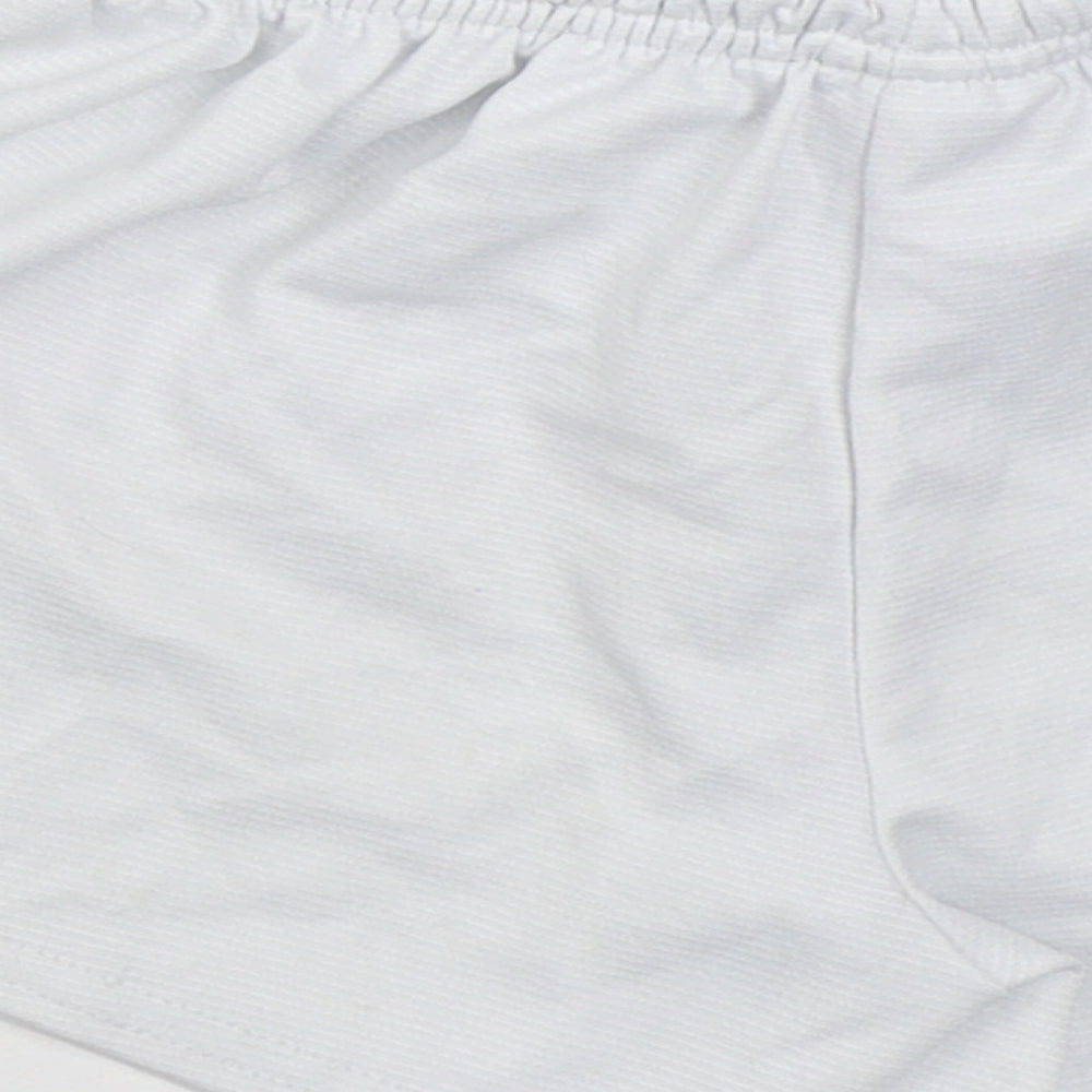O'Neill Boys White Polyester Sweat Shorts Size 3-4 Years Regular Tie
