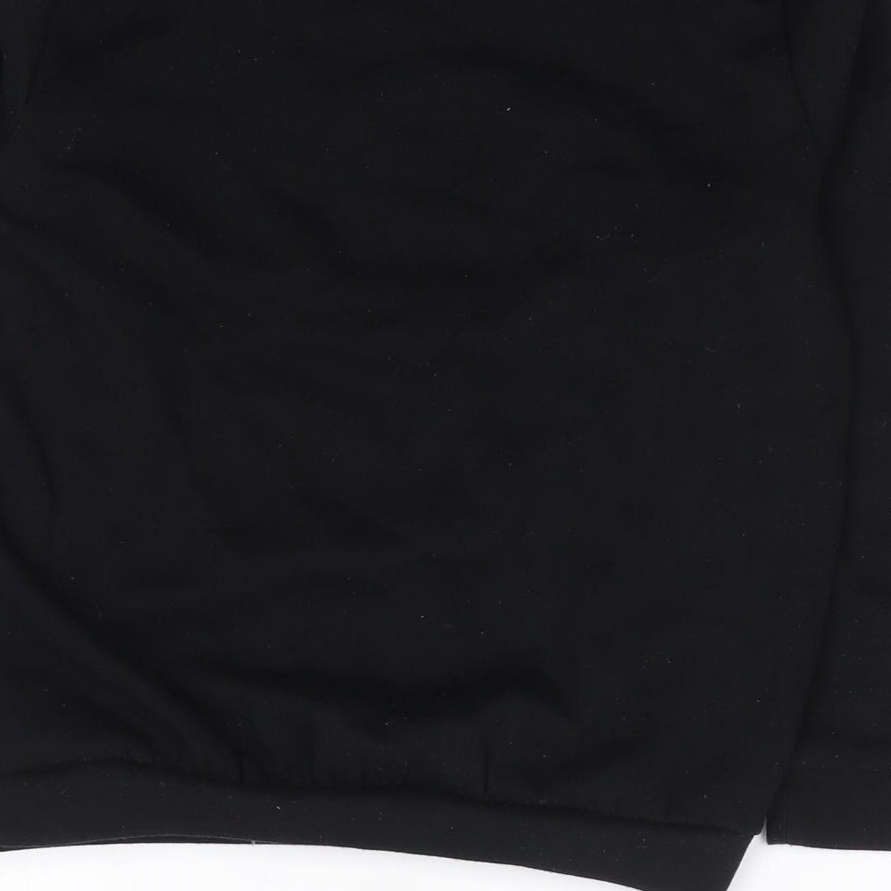 Primark Boys Black Polyester Pullover Sweatshirt Size 8-9 Years Pullover