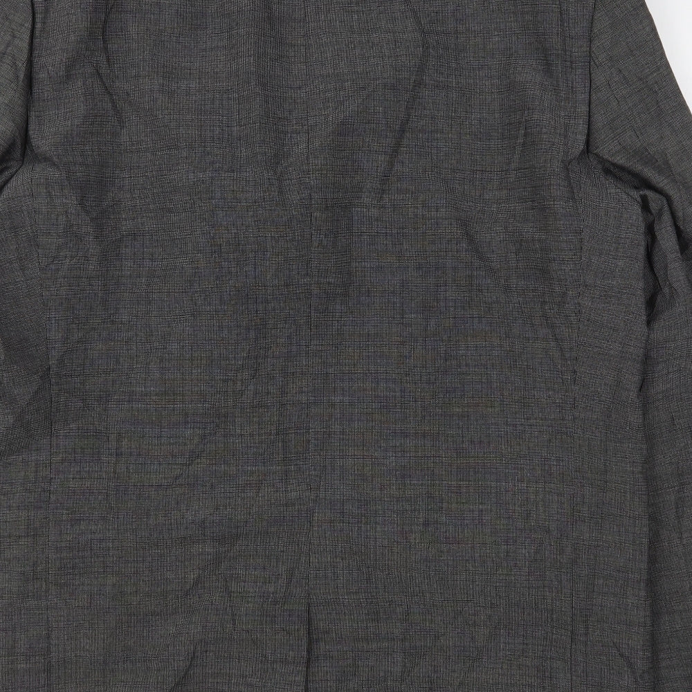 Ciro Citterio Mens Grey Wool Jacket Suit Jacket Size 44